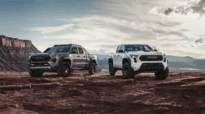 2025 Toyota Tacoma Trailhunter in Bronze Oxide and TRD Pro in Ice Cap for sale in Denham Springs, LA