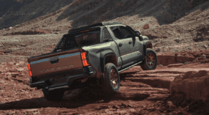 2025 Toyota Tacoma Trailhunter in Bronze Oxide with available roof rack accessory for sale near Prairieville, LA