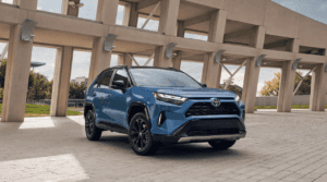 New blue 2025 Toyota RAV4 for sale in Baton Rouge, LA