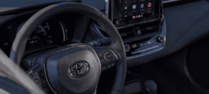 Interior of 2026 Toyota Corolla for sale near Prairieville, LA
