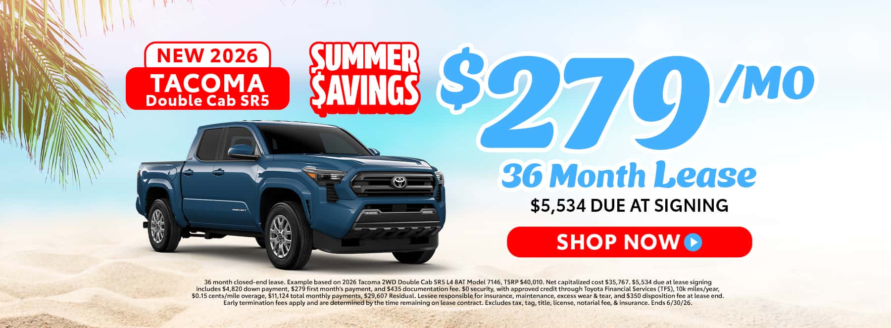 New 2026 Tacoma Deals Near Me in Baton Rouge, LA