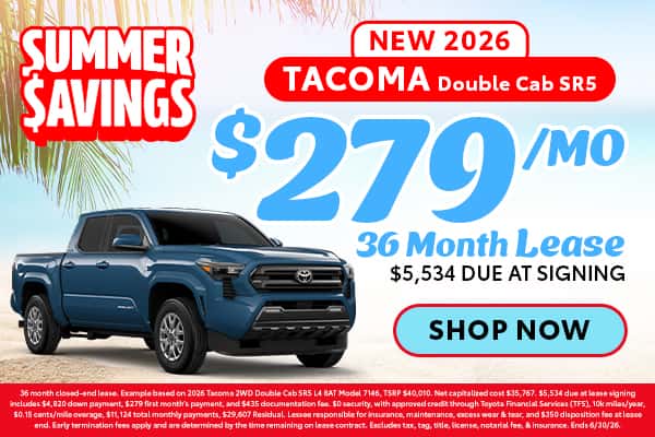 New 2026 Tacoma 