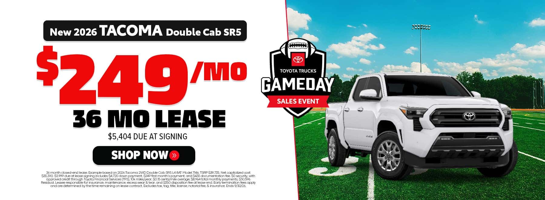 New 2026 Tacoma Deals Near Me in Baton Rouge, LA