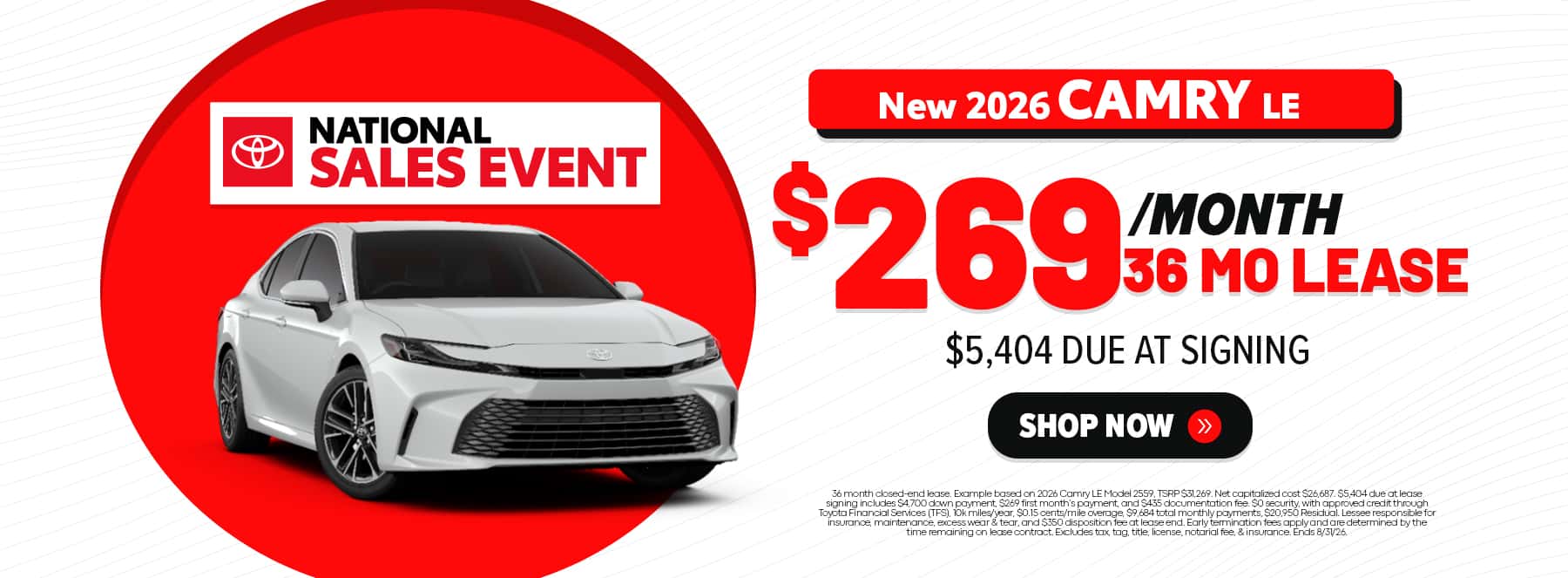 New 2026 Camry Near me in Baton Rouge, LA