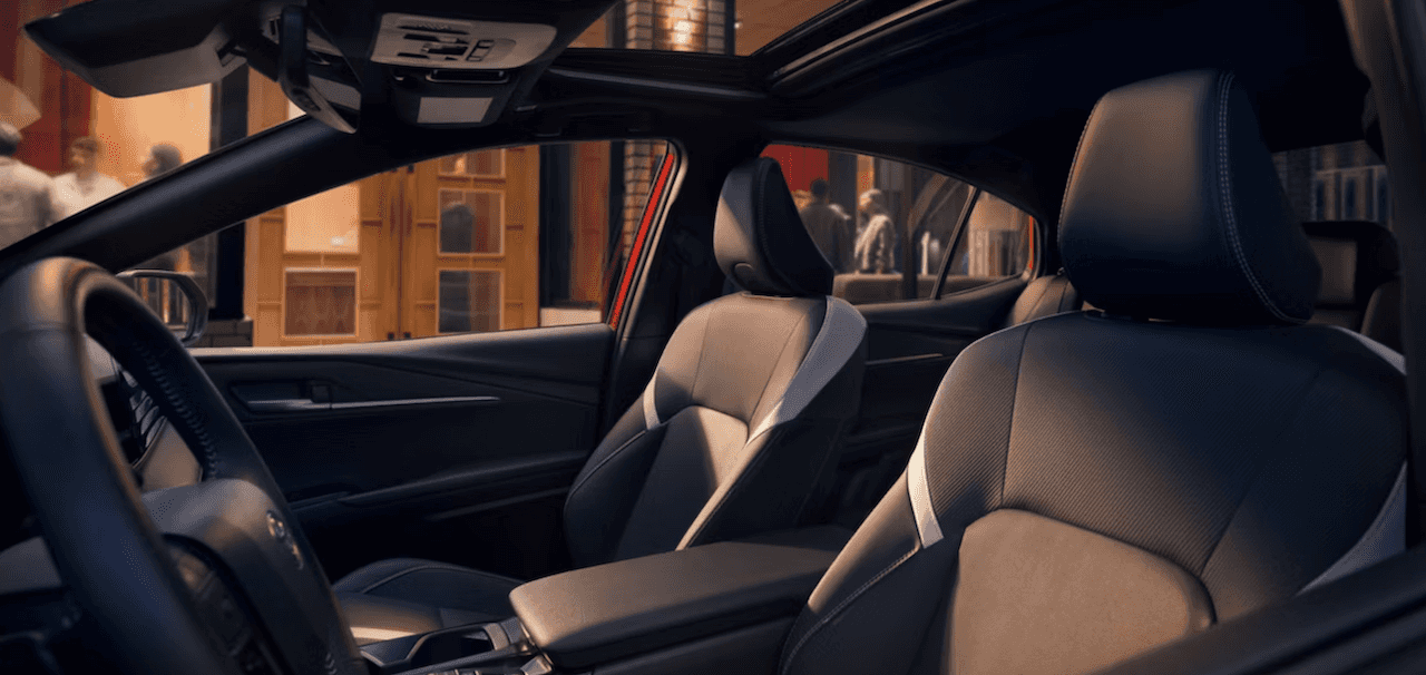 Front interior of new 2026 Toyota Camry near Prairieville, LA