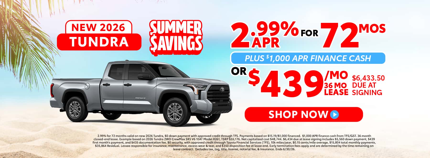 New 2026 Tundra Deals Near Me in Baton Rouge, LA