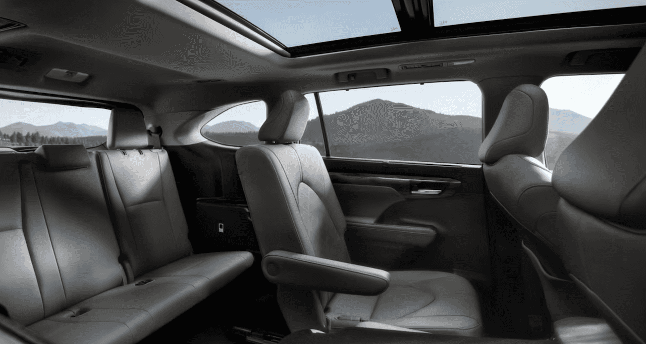 Interior of 2026 Toyota Highlander For Sale near Gonzales, LA
