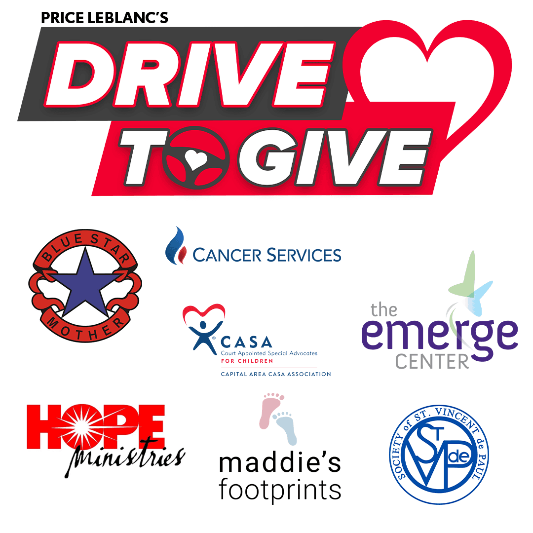 Price LeBlanc Toyota Participating in Drive To Give in Baton Rouge, LA