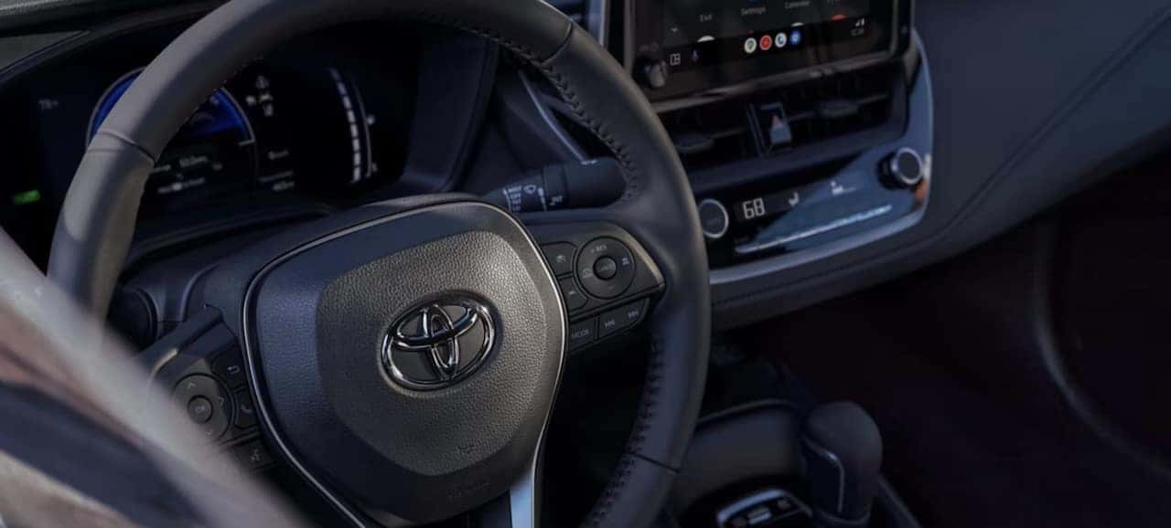 Interior of 2026 Toyota Corolla for sale near Gonzales, LA