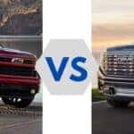 2025 Chevy Silverado 1500 vs 2025 GMC Sierra 1500