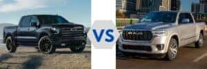 2025 Chevy Silverado 1500 vs 2025 Ram 1500