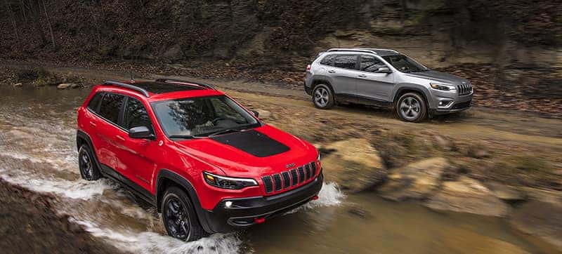 2019 Jeep® Cherokee Trailhawk and Jeep Cherokee Limited
