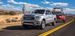ram-truck-hauling-boat