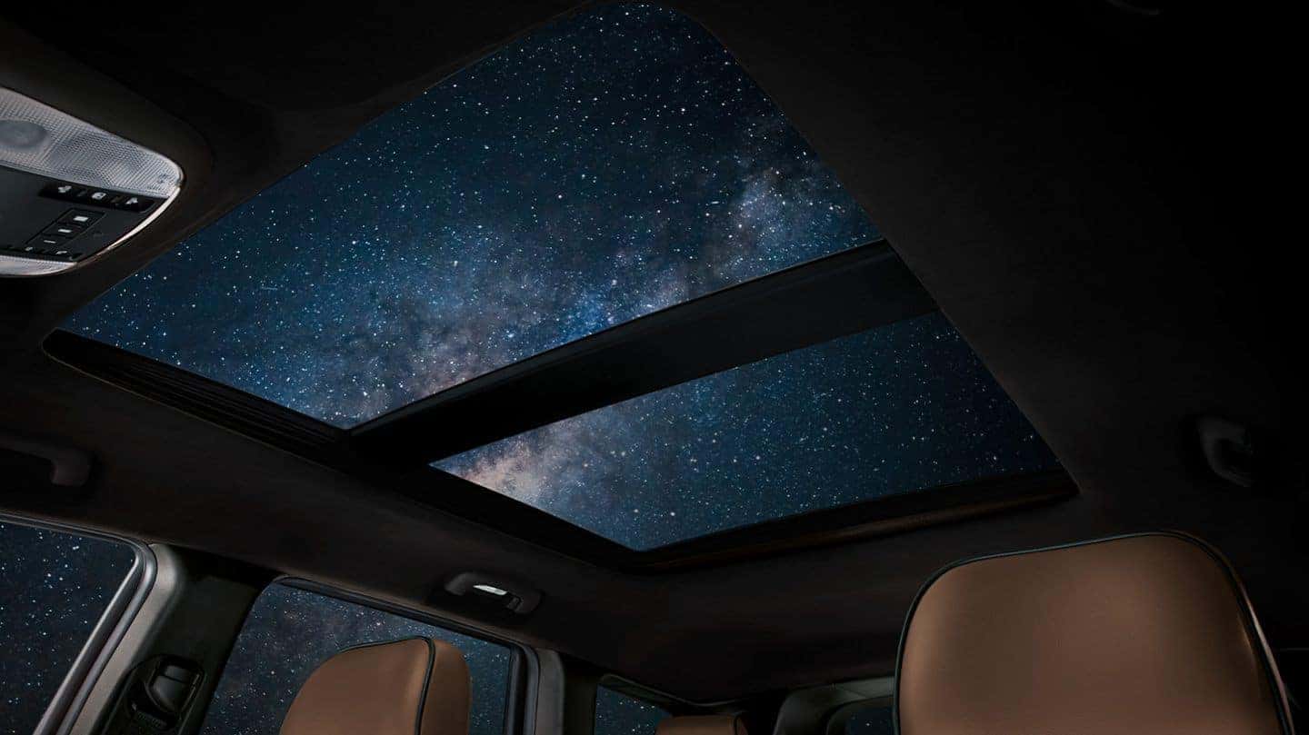 Jeep Grand Cherokee sunroof