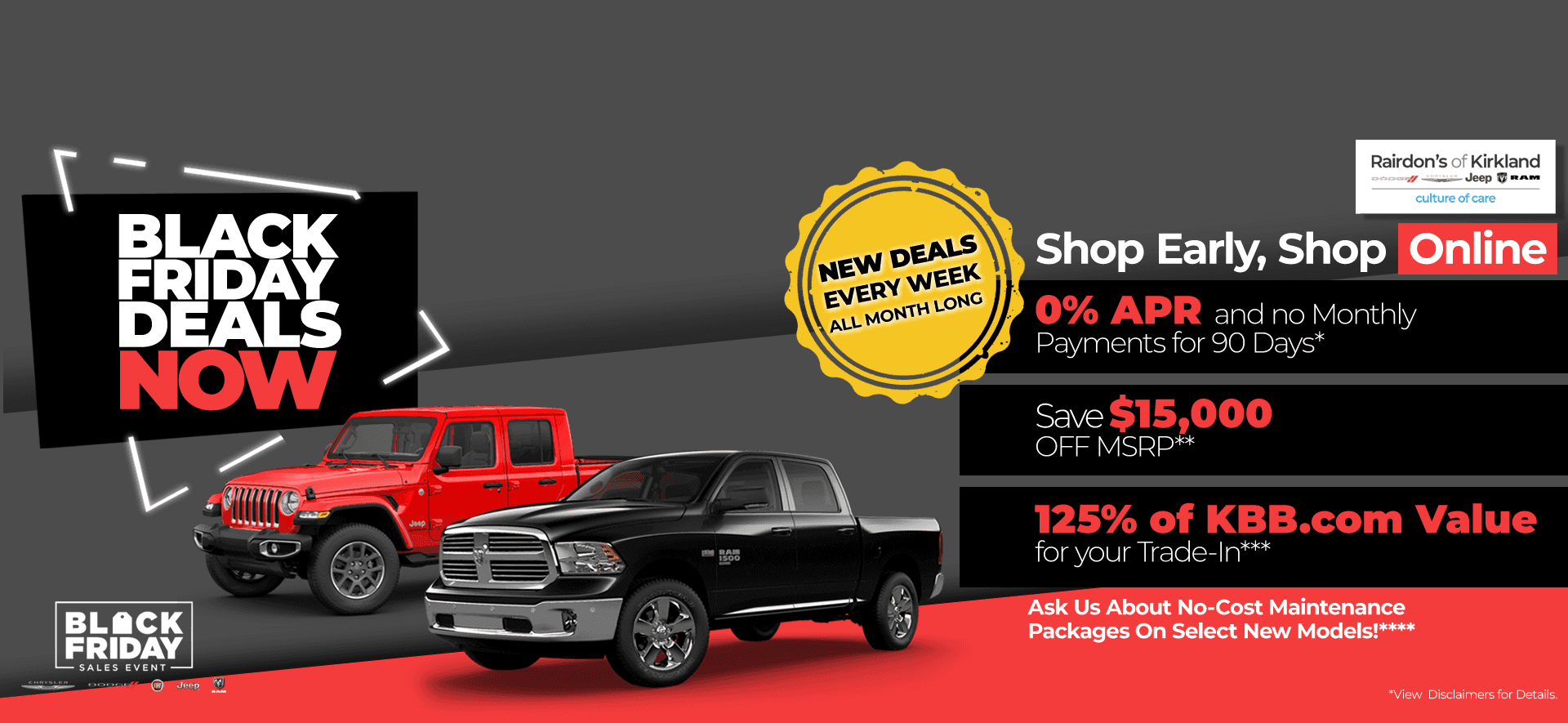 Rairdon's Chrysler Dodge Jeep RAM of Kirkland | Chrysler, Dodge, Jeep