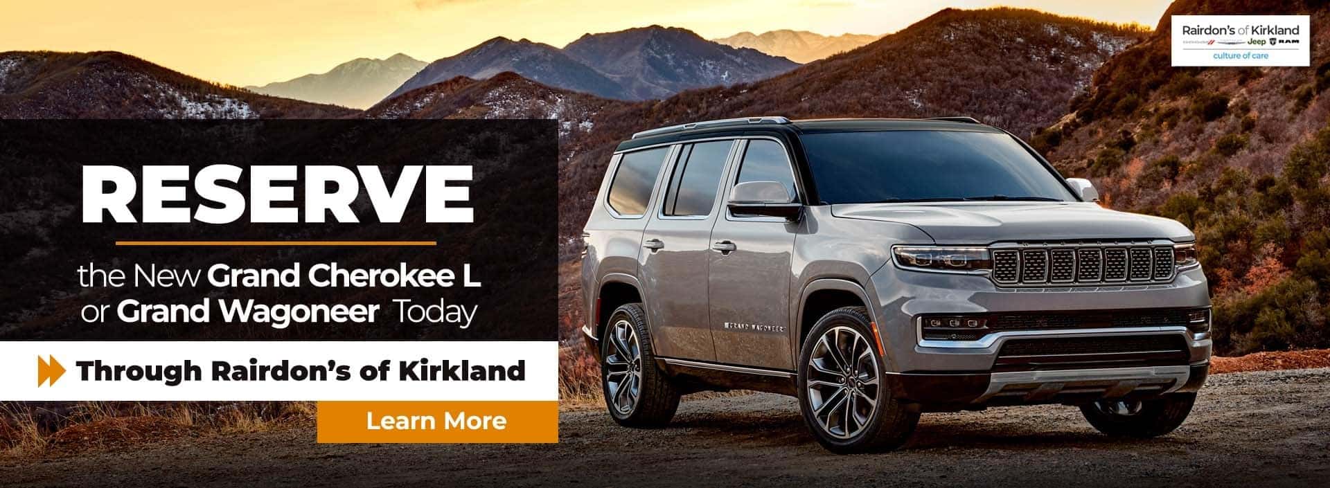 Rairdon's Chrysler Dodge Jeep RAM of Kirkland | Chrysler, Dodge, Jeep