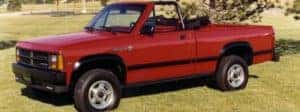 2023 Dodge Dakota Convertible in Colorado Red
