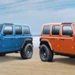 2023 Jeep Wrangler High Tide and Jeep Beach