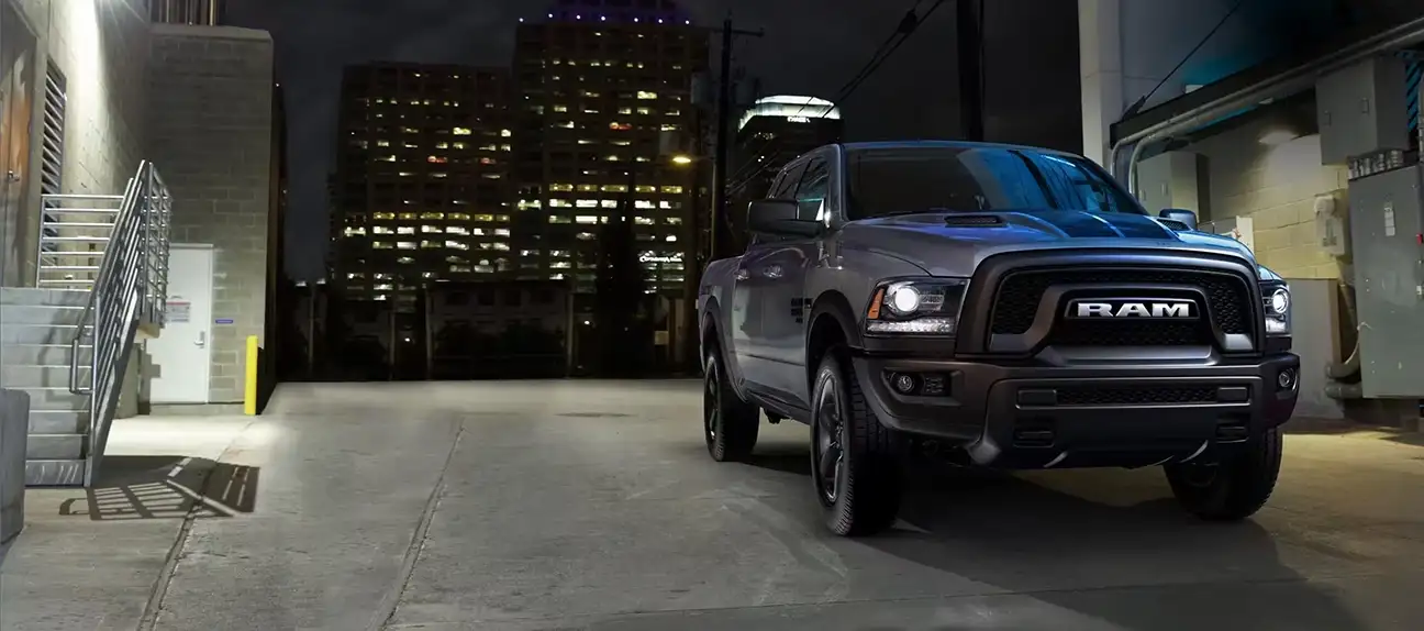 2023 Ram 1500 Parked at Night