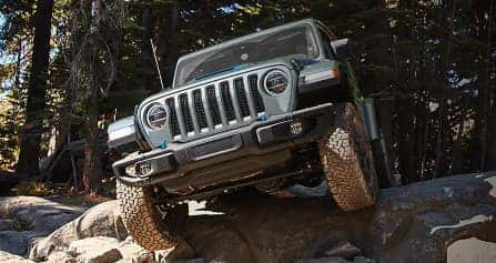 2023 Jeep Wrangler on Rocks