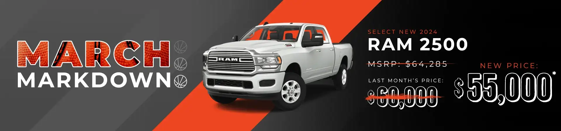 DCJR $ Off MSRP on Select New 2024 RAM 2500