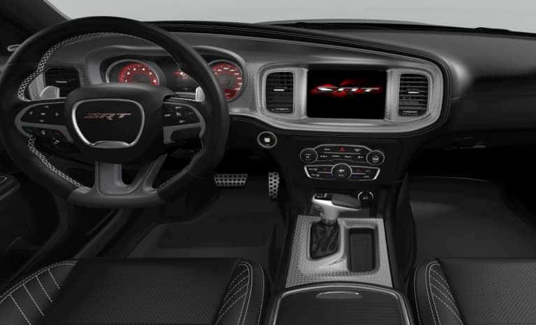 Interior of a vehicle.