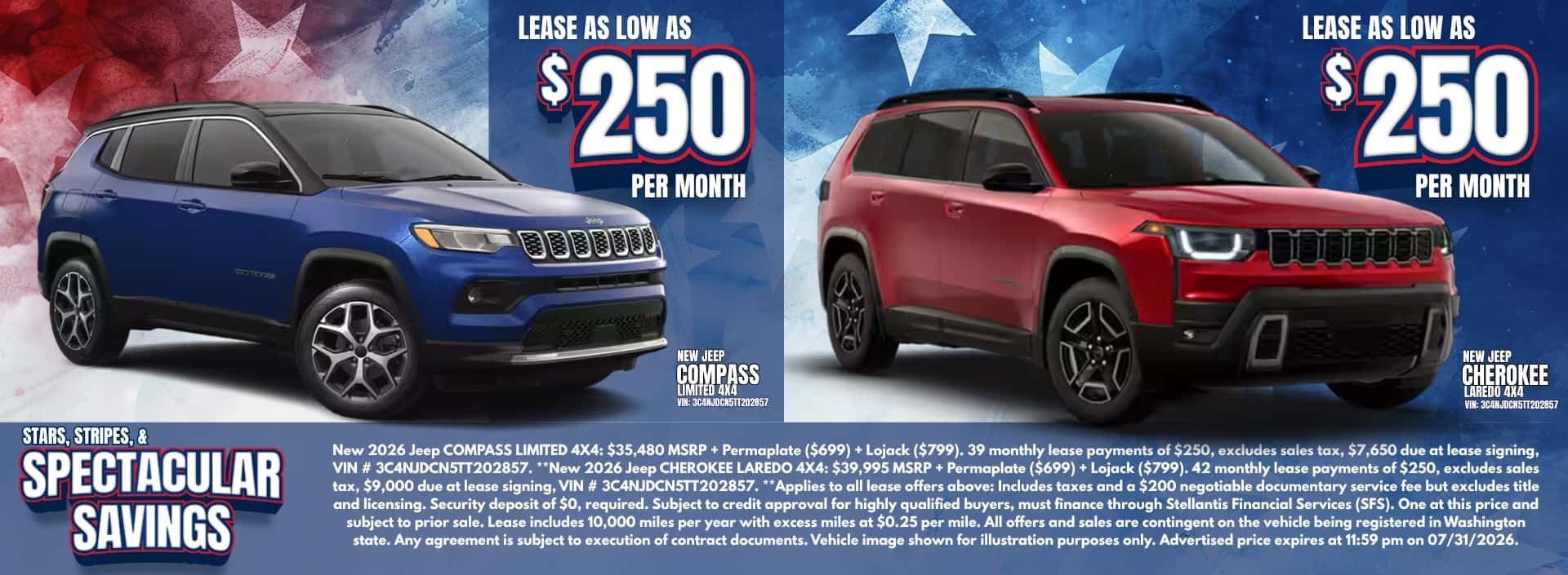 Lease for $250/mo for 39 or 42 months