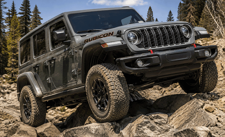 Jeep Rubicon Rock Crawling