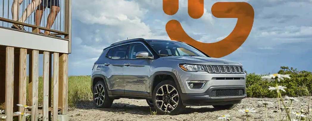 Jeep Vehicle with Partial Wave Logo