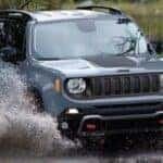 2023 Jeep Renegade Driving through Water