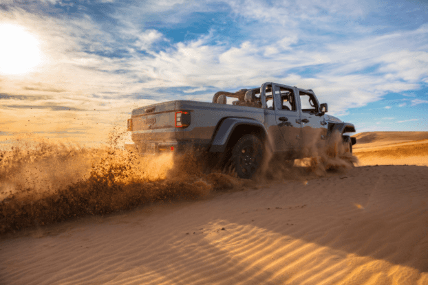 jeep gladiator sand dunes