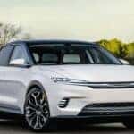 white chrysler electric concept