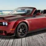 Front Diagonal View of 2022 Dodge Challenger Convertible