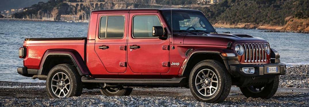Side View of 2022 Jeep Gladiator Overland