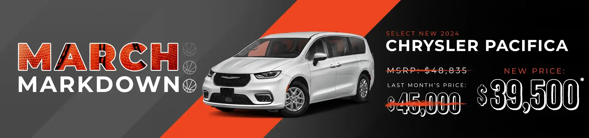 DCJR $ Off on Select New 2024 Chrysler Pacifica