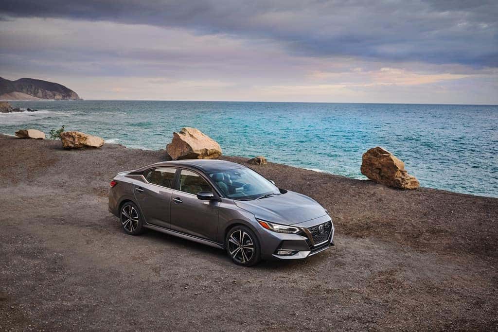 2021 Nissan Sentra gray seaside