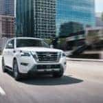 2022 Nissan Armada in the City