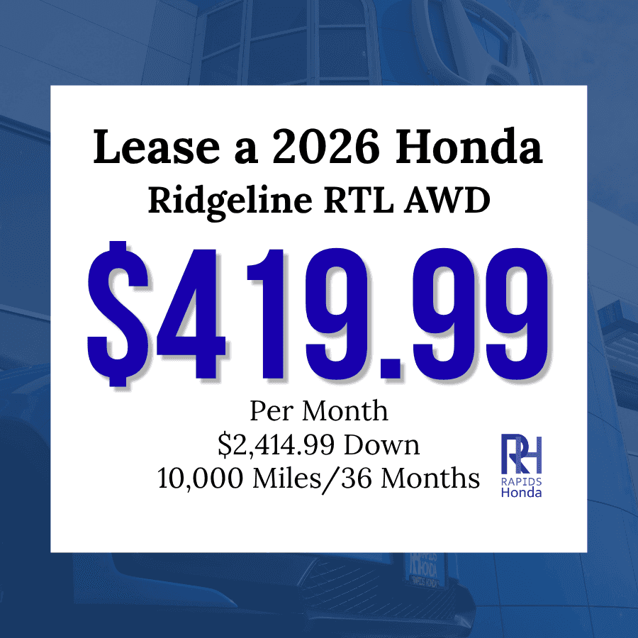 2026 Honda Ridgeline RTL AWD