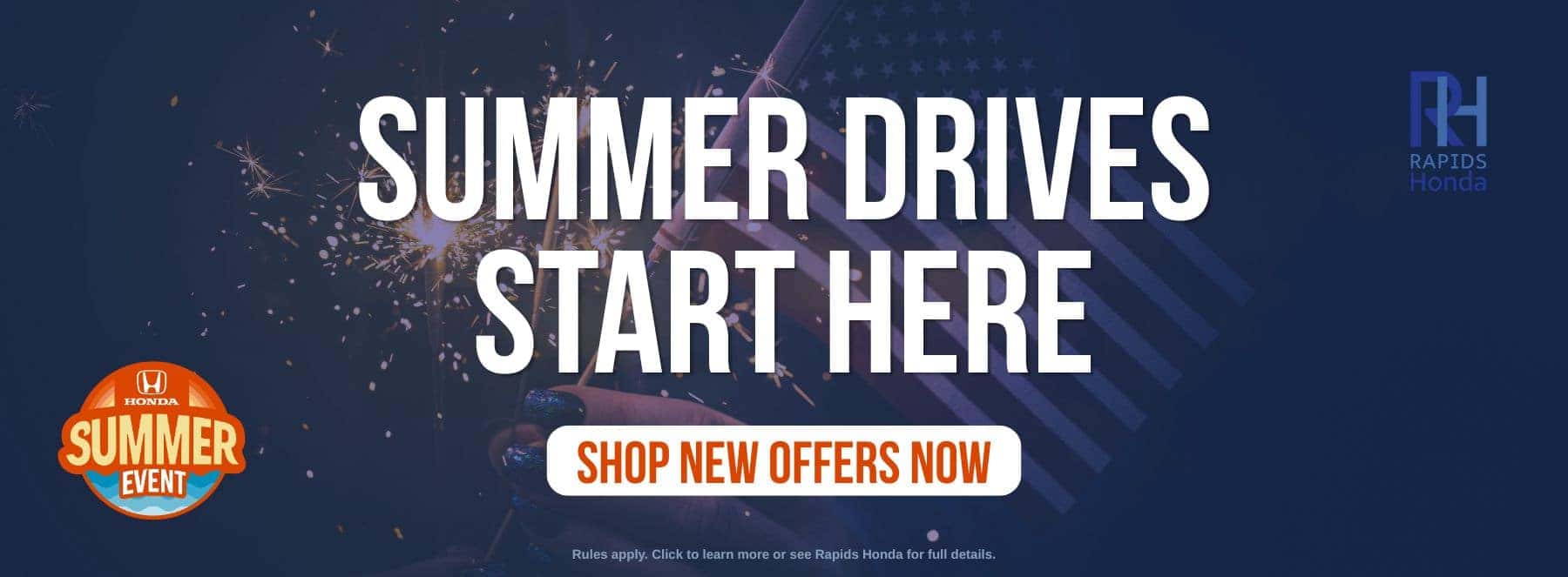 Rapids Honda | Summer Offers