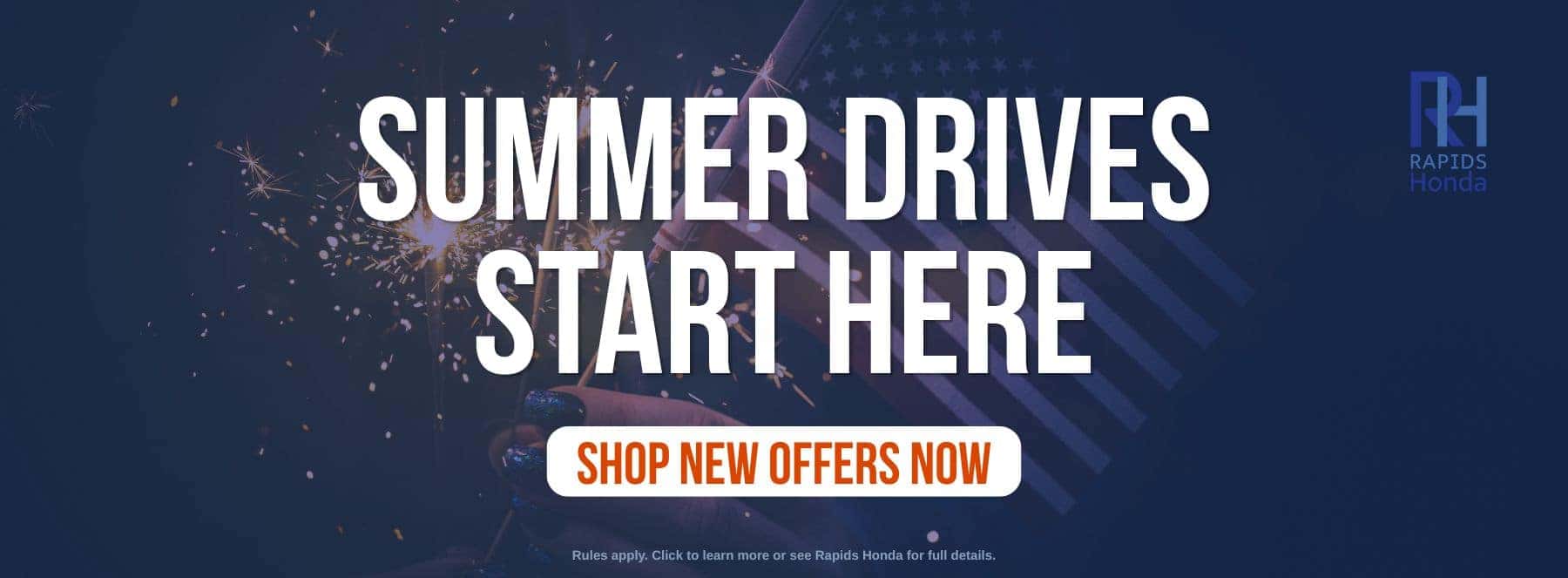 Rapids Honda | Summer Offers
