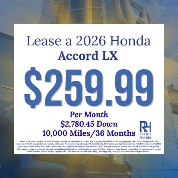 2026 Honda Accord LX