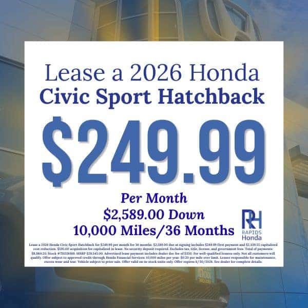 2026 Honda Civic Sport Hatchback