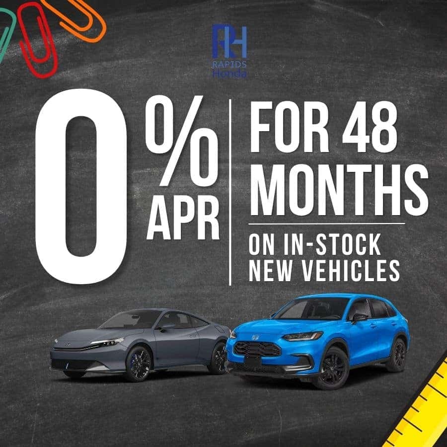 0% APR On New Vehicles