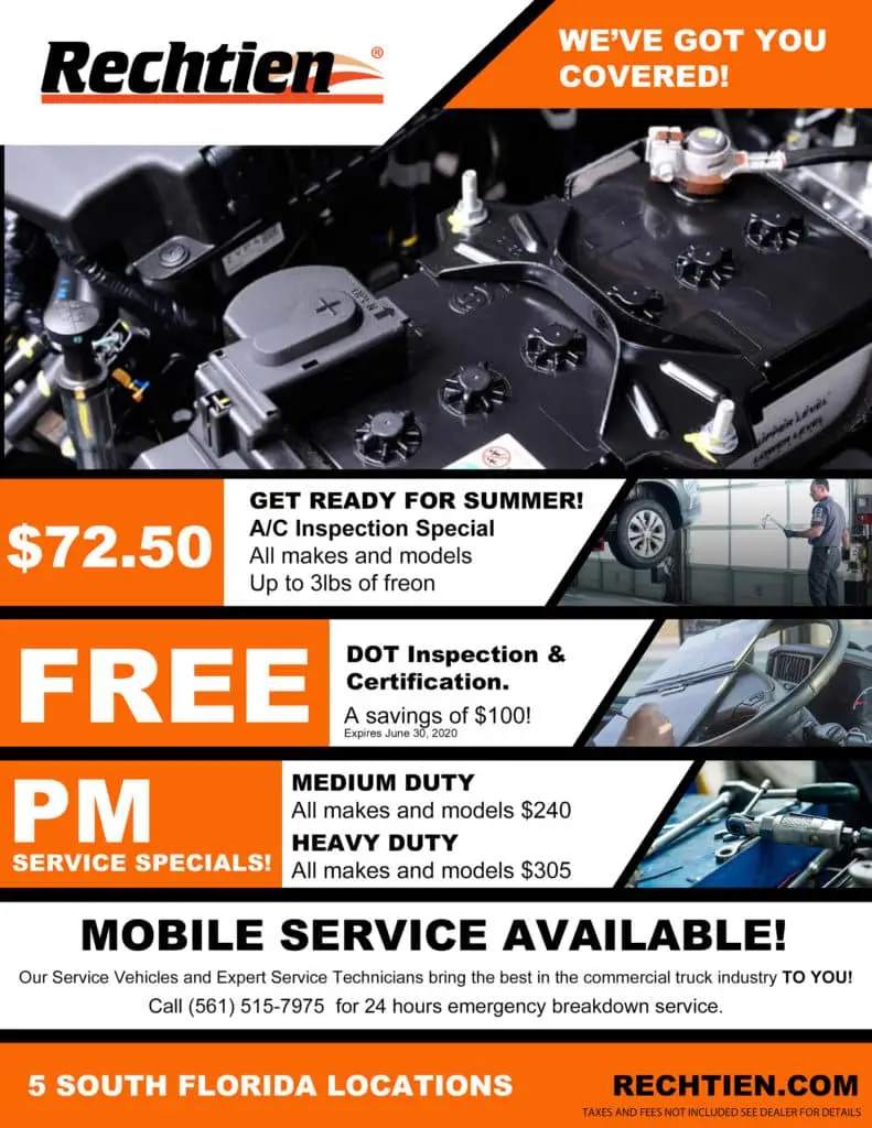 Auto Service Specials | Rechtien International Trucks near