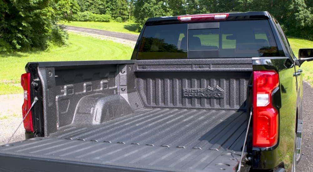 A truck bed on a 2017 Chevy Silverado, by searching used trucks for sale you could find a truck with this type of bed near Buford, GA.