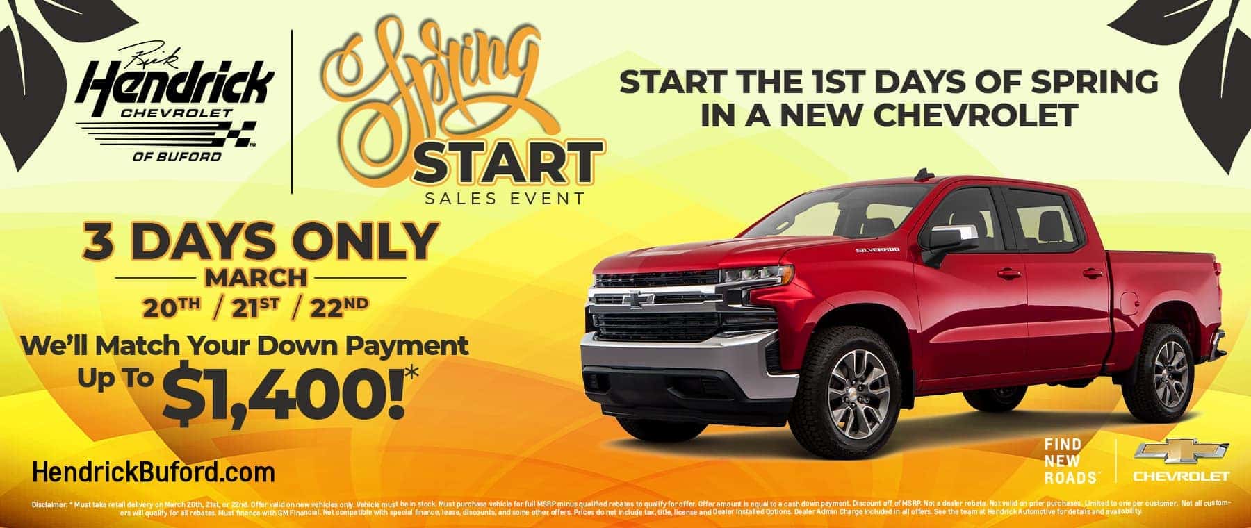 Spring Start Chevy Sales Event Auto Dealer Near Atlanta, GA