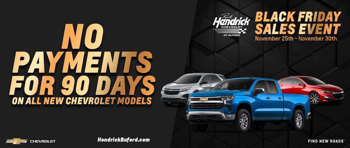 Start Your Black Friday Shopping With a New Chevy in Buford, GA