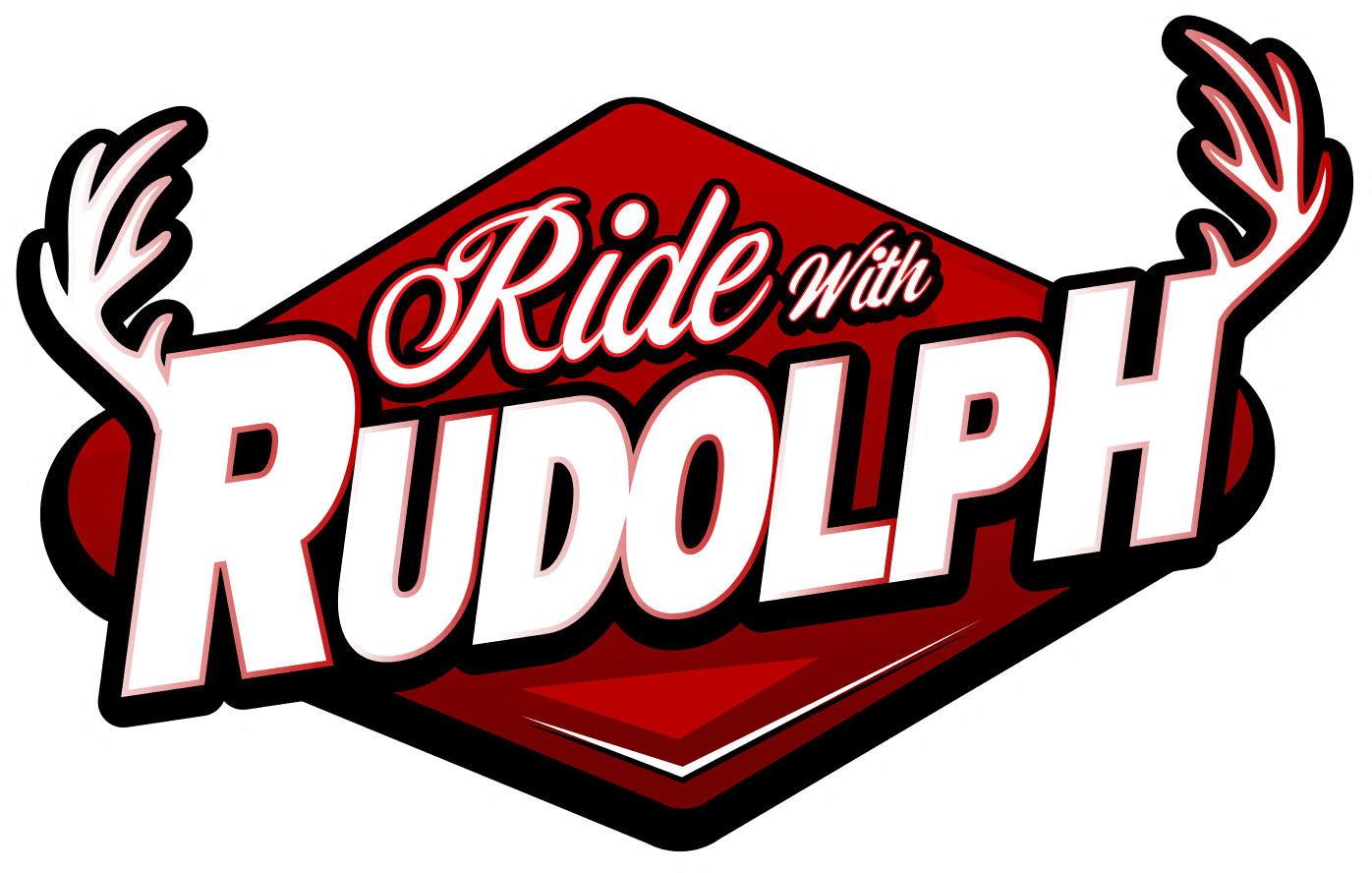 Ride with Rudolph logo