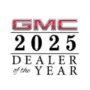 GMC 2025 Dealer of the Year logo