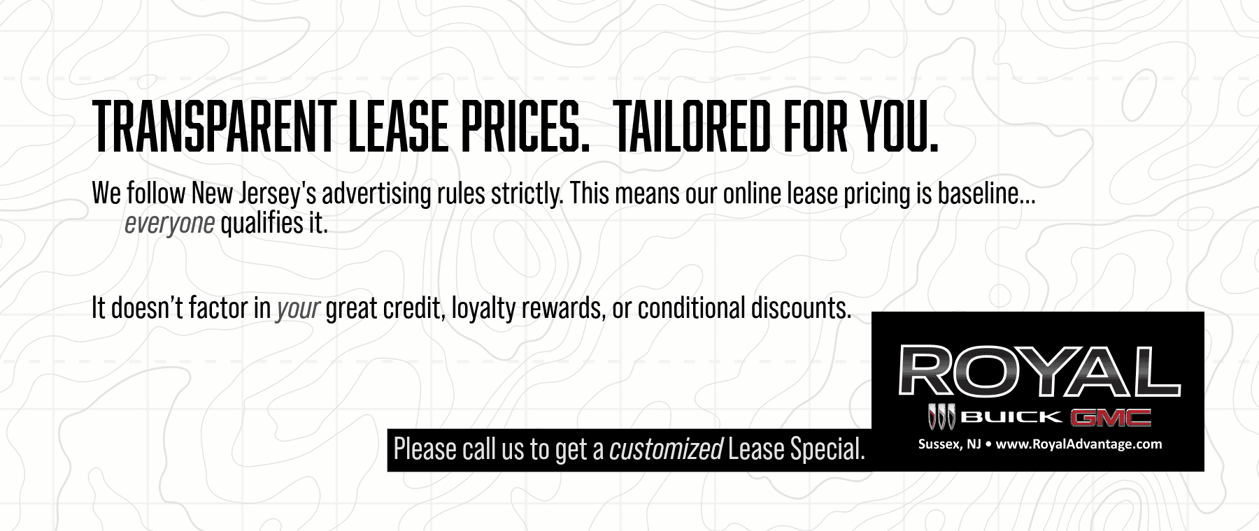 Transparent Lease Pricing